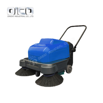China walk behind floor cleaning machine road ride on vacuum sweeper electric sweeper with storage battery supplier