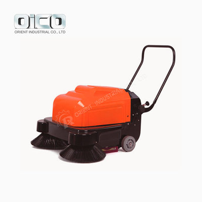 China OR-P100A industrial electric sweeper mechanical floor sweeper supplier