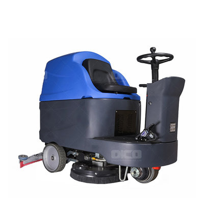China OR-V8 ride on floor scrubber  warehouse floor cleaning machine automatic floor scrubber with battery supplier