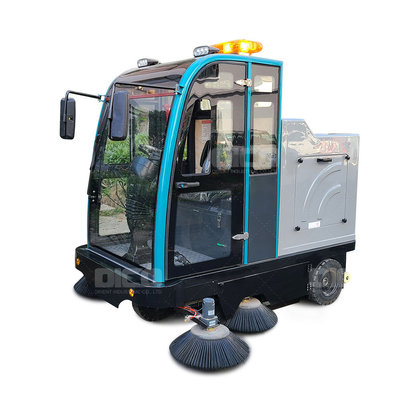 China OR-E900 ride on road sweeper  airport runway sweeper  battery road sweeper machine supplier