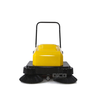 China P100A  compact mechanical sweeper walk behind cleaning machine small pavement sweeping machine supplier