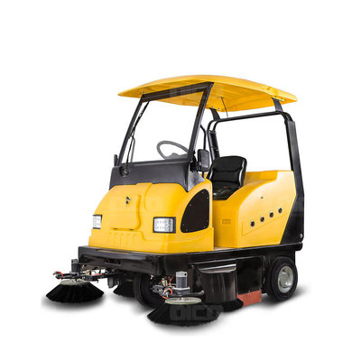 China OR-E800W rechargeable cleaning sweeper truck garage sweeper machine ride on sweeper cleaner supplier