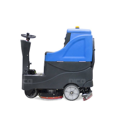 China OR-V70 ride on floor cleaner scrubber industrial automatic floor sweeper battery operated auto scrubber supplier