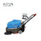 walk behind floor cleaning machine road ride on vacuum sweeper electric sweeper with storage battery supplier