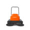 P100A  compact road sweeper cement road cleaning sweeper heavy duty road sweeper supplier