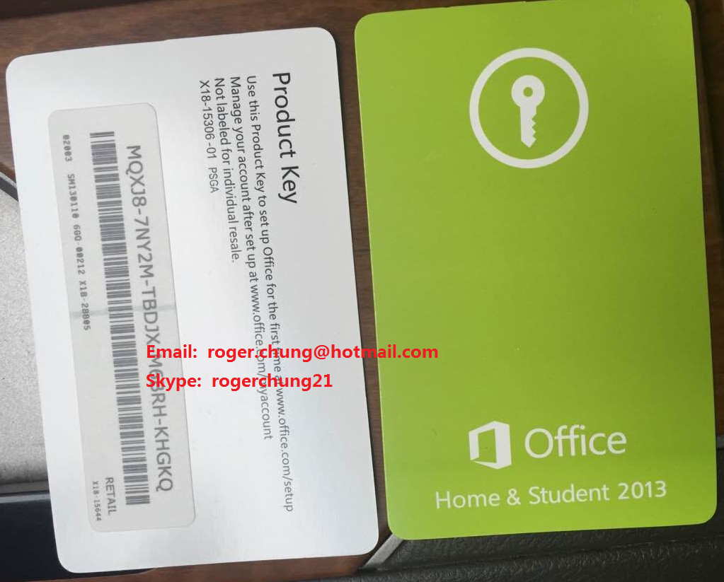 Fast delivery Microsoft Office 2013 Home Student Product Key Cards free shipping