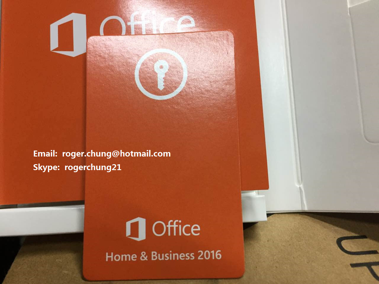Fast delivery Microsoft Office 2016 Home Business Product Key Cards free shipping