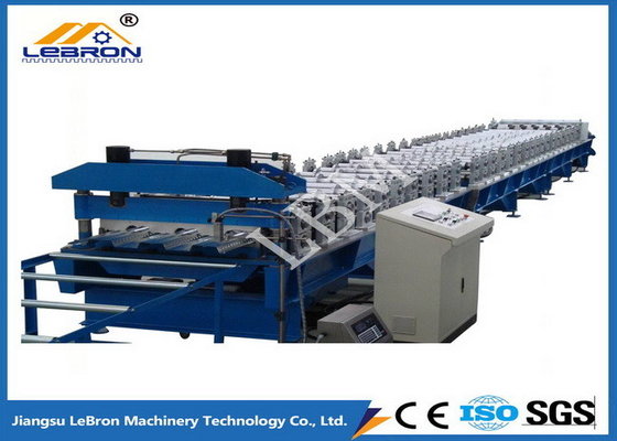 China PLC control automatic new floor deck roll forming machine 2018 new type roof tile machine supplier