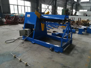 Simple Hydraulic Decoiler for Steel Coils Releasing Roof Wall Steel Decking Roll Forming Uncoiler Roll Forming Machine
