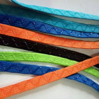High quality unbreakable printed break line silicone elastic bands black