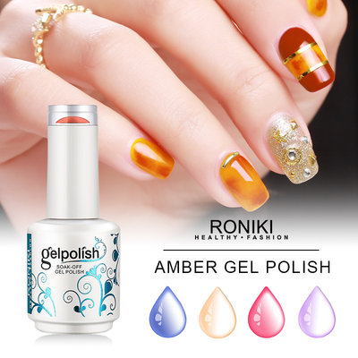 China Roniki Forest Green Series Color Gel,Nail Painting Color Gel,Nail Art Gel supplier