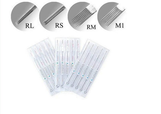 China 316L Stainless Steel Sterile Tattoo Needle 3RL 5RL 7RL 5RS 7RS 9RS 7M1 9M1 13M1 9RM 15RM supplier