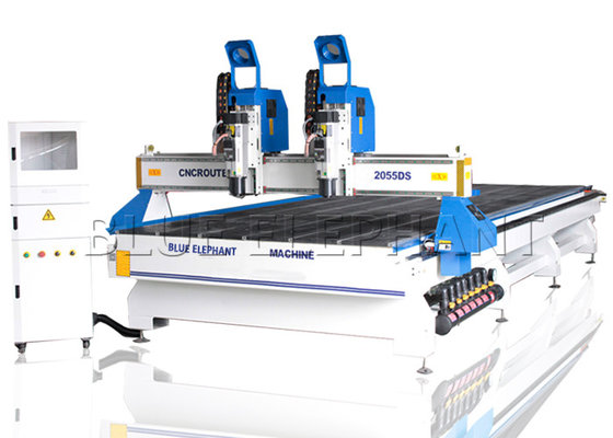 Furniture Making Cnc Router Engraver Machine , Electronic Etching Machine For Stainless Steel