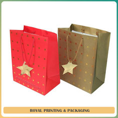 customize colorful paper gift bag printing