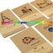 customize die cutting and colorful printed paper cards/greeting cards