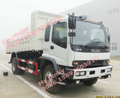 China Suppliers 10Tons ISUZU Dump Truck, 8M3 ISUZU Tipper Truck, ISUZU Dump Tipper Trucks for sales