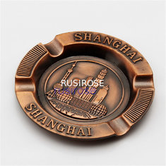 China Customized ashtray, red bronze ashtray custom, corporate event commemorative gift ashtray,Zinc alloy material ashtray supplier