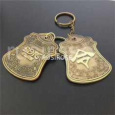 China Personalized hero commemorative keychain custom, hero call order antique double-sided keychain supplier