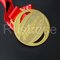 Russian curling sports event winner medal, gold silver bronze curling sports medal custom supplier