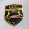 Customized cross-country club logo custom, soft metal badges custom-made car stickers supplier