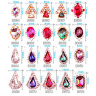 NEW Arrival Red Crystals 8*6mm Bow Nail Charm- Nail Charms- Nail Jewelry- Nail Art-China Wholesale Bow Nail Charm