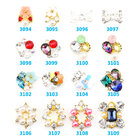 NEW Arrival jewelry nail art cabochons for nail art decoration - nail jewelry made with austrian oktant chaton, preciosa