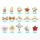 Hot NEW Wholesale Alloy Jewelry 3D Nail Art Jewelry Nail rhinestones Sticker Supplier Number ML3125-3139