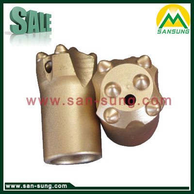 Spherical Ballictic Carbide Tapered Button Bit