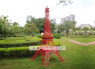 Handmade Large Metal Sculpture Ornaments of The Eiffel Tower for Home Decoration or Garden Decor Indoors and Outdoors
