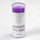 100Pcs/Pack Disposable Makeup Brushes Individual Lash Removing Tools Swab Micro brushes Eyelash Extension Tools