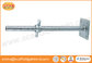 Adjustable galvanized painted scaffold base jack screw jack 600mm 780mmL for ring lock system