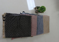 180*80cm 100%Acrylic woven Jacquard stripe scarf direct factory supply keep warm fashion hot sale best price