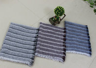 176g 180*60cm 100%Acrylic woven crochet stripe scarf poncho best price factory  keep warm fashion china supplying