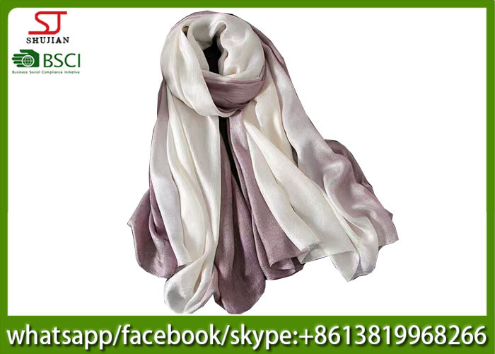New fashion wholesale colorful frayed piping ombre freehand sketching lightweight scarf 130*180cmsummer spring shawl