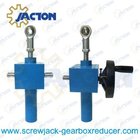 hand crank screw lift industrial, manual lifting screw mechanism, worm drive hand operated