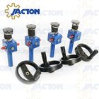 Durable and Stability JTC10 10kn cast iron Mini Screw Jack for lifting with hand wheel for table lifting