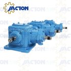 JT50 Spiral Bevel Gearbox Right Angle 50MM 2 Inch Drive Shafts Transmission Ratios 1:1,2:1