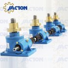 Two Worm Gear Screw Jack Systems,Bevel Gearbox,Drive Shafts,Couplings,Motors/Gear Reducer
