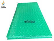 Black durable  high quality light duty  ground protection mats