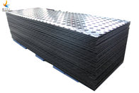 black construction 4*8  plastic light duty  multicolor ground protection mats
