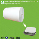 PE coated paperboard for alu foil container lids