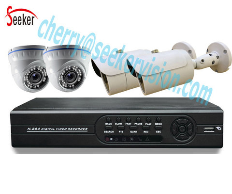 960P HD Surveillance System Security KIT 4ch CCTV AHD DVR KIT Outdoor Indoor AHD Camera System