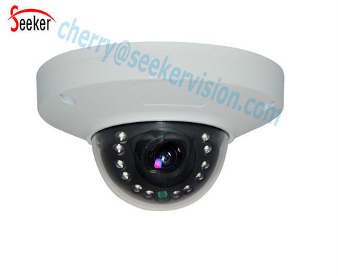 2 Mega pixel 1080P IR CUT AHD Indoor White Alloy Dome Vandalproof CCTV Camera