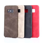 2017 Business Vintage PU Leather Cover for Samsung S8 S8plus S7edge S6 ultra thin Soft PET Mobile phone Case