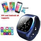 With Dial / SMS Reminding / Music Player / Pedometer Bluetooth touch screen M26 Smart Watch for Mobile Phone