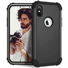 2018 New Air Cushion deisgn PC TPU Hybrid 3 in 1 Shockproof Armor phone case for iphone X