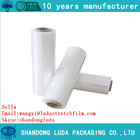 23mic clear cast hand lldpe stretch wrap pallet film