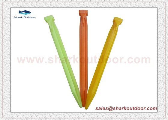 China Plastic Tent peg stakes 23cm supplier