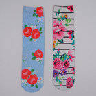 2017 Rose Flower Online Shopping Daily Life Cheap Nice On Foot Colorful Stockings Long Women Girls Sock
