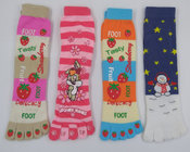 Wholesale Stocks Fastest Delivery Cheapest Keep Warm Five Toes Stockings Sweet Apparel Hosiery Children Girls Socks